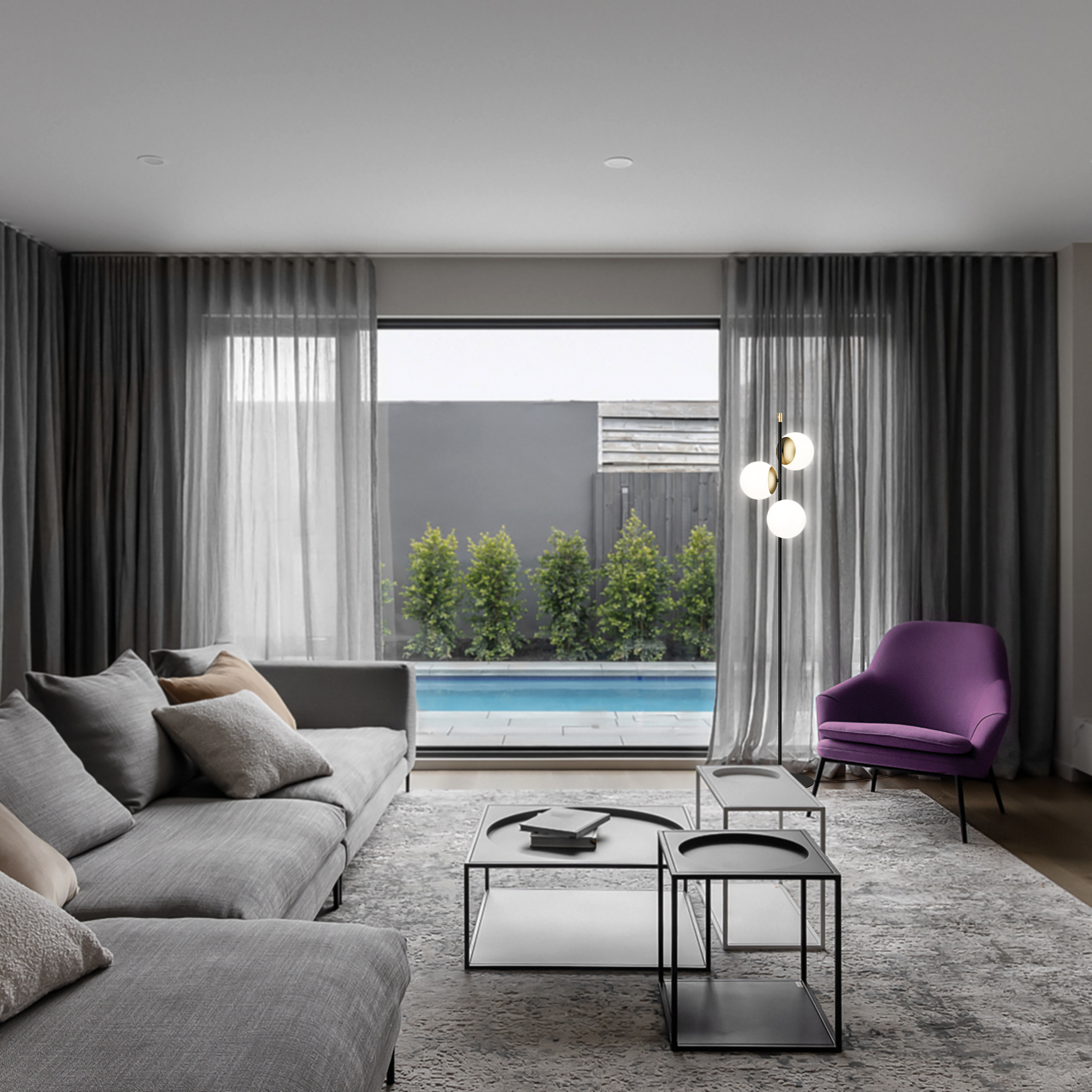 картинка Торшер Maytoni MOD048FL-03G от магазина pro-decor.kz