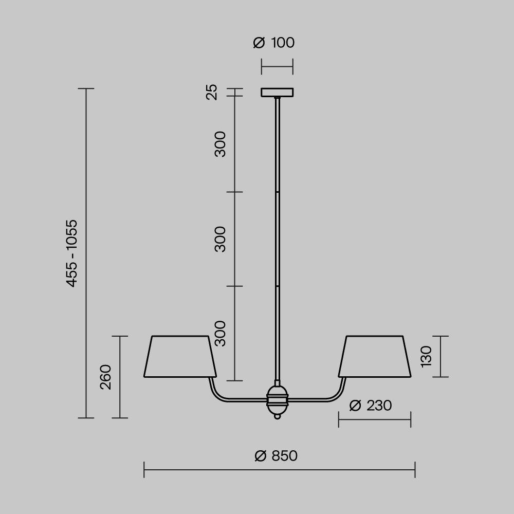 картинка Люстра Maytoni MOD360PL-06B от магазина pro-decor.kz