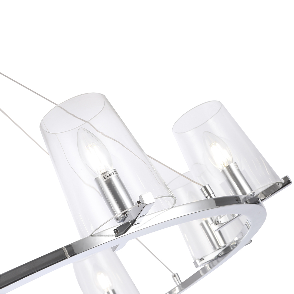 картинка Подвесной светильник Crystal Lux MEDICI SP8 Crystal Lux 2430/308 от магазина pro-decor.kz