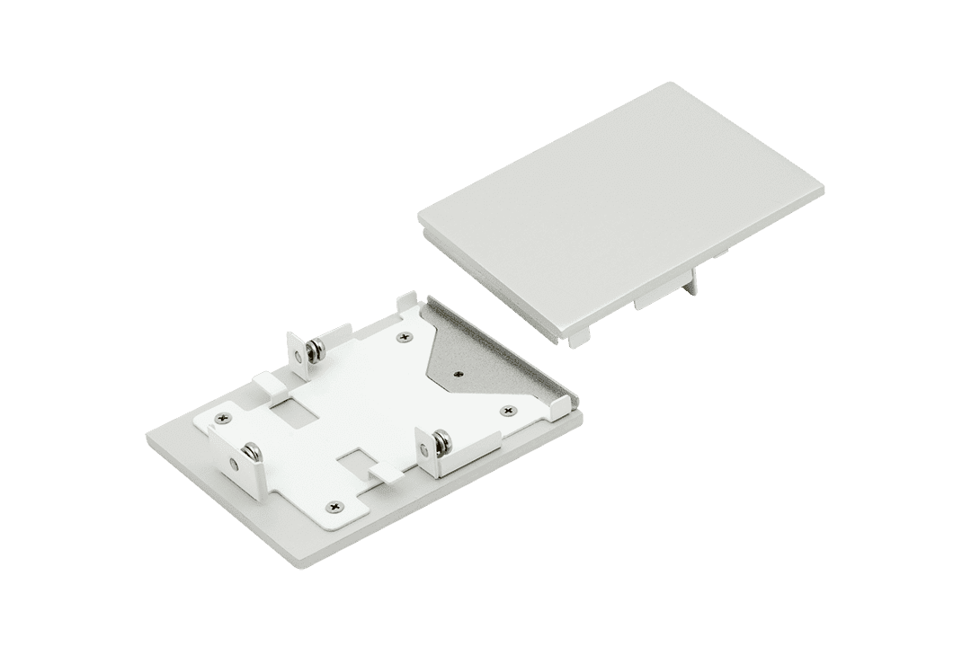 картинка Заглушки для профиля L5570, серебро, 2шт/комплект магазин pro-decor.kz являющийся официальным дистрибьютором в Казахстане картинка Заглушки для профиля L5570, серебро, 2шт/комплект от магазина pro-decor.kz