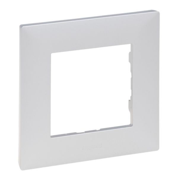 картинка NILOE STEP Рамка 1-постовая, цвет Алюминий от магазина pro-decor.kz