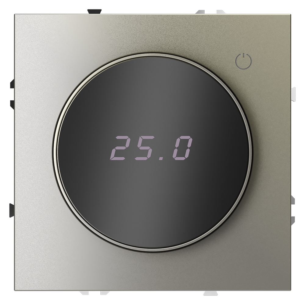 картинка Терморегулятор электронный VOLTUM S70 с индикацией и датчиком, для теплого пола, (шелк) VLS070104 магазин pro-decor.kz являющийся официальным дистрибьютором в Казахстане картинка Терморегулятор электронный VOLTUM S70 с индикацией и датчиком, для теплого пола, (шелк) VLS070104 от магазина pro-decor.kz