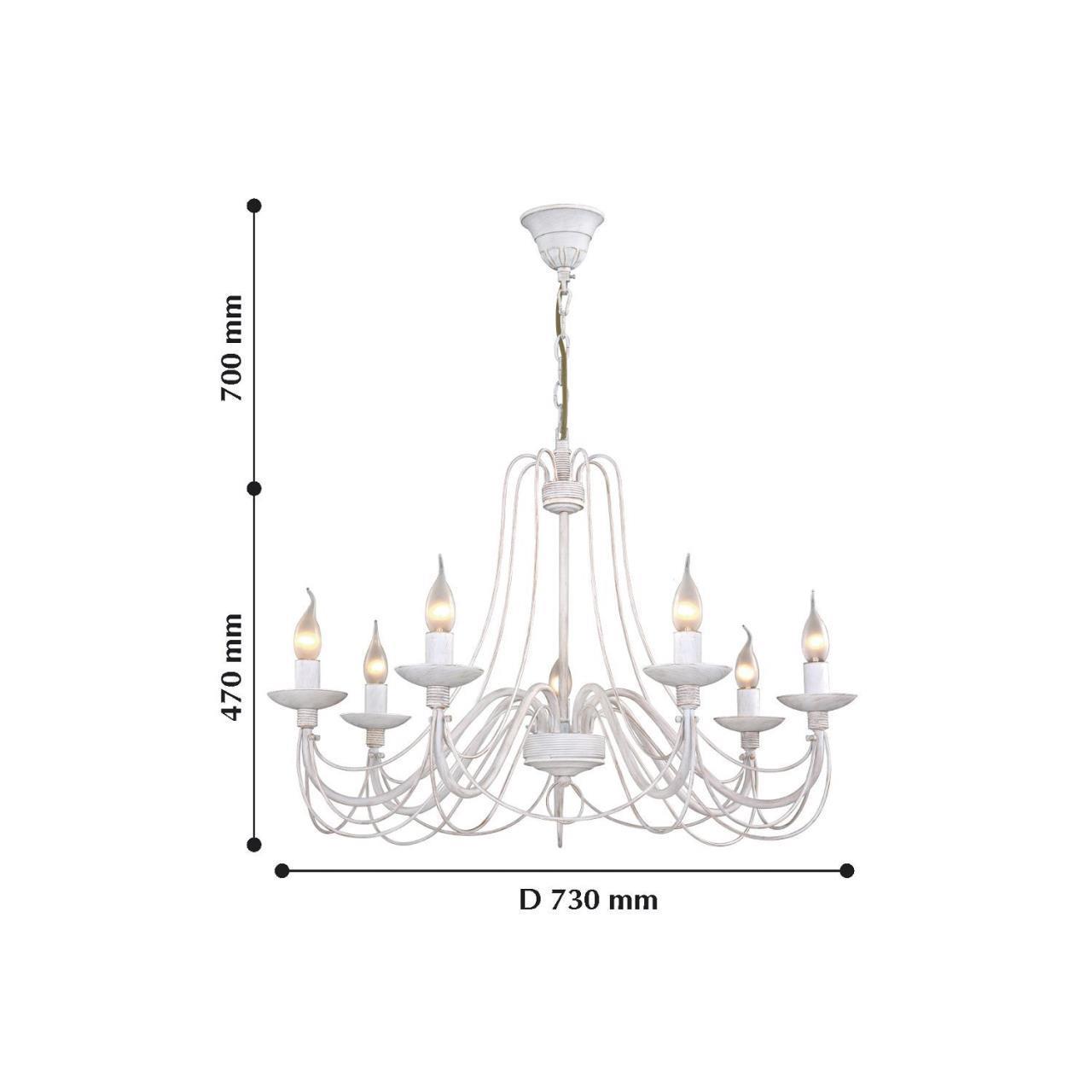 картинка Подвесная люстра F-Promo Chateau 2164-7P от магазина pro-decor.kz