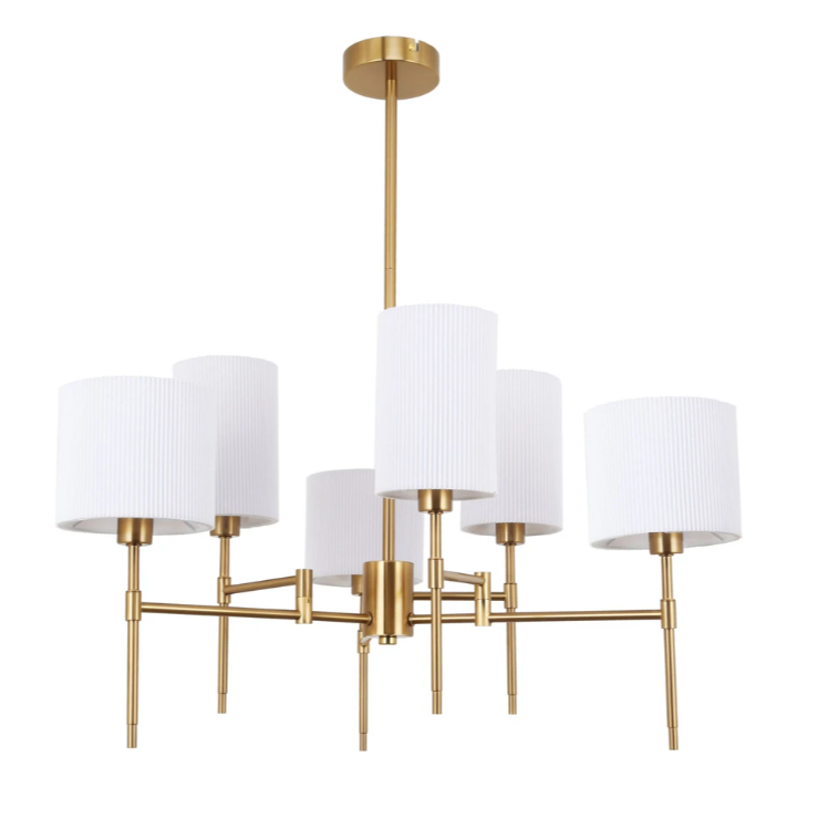 картинка Люстра на штанге Arte lamp DEBORA A4108LM-6PB от магазина pro-decor.kz