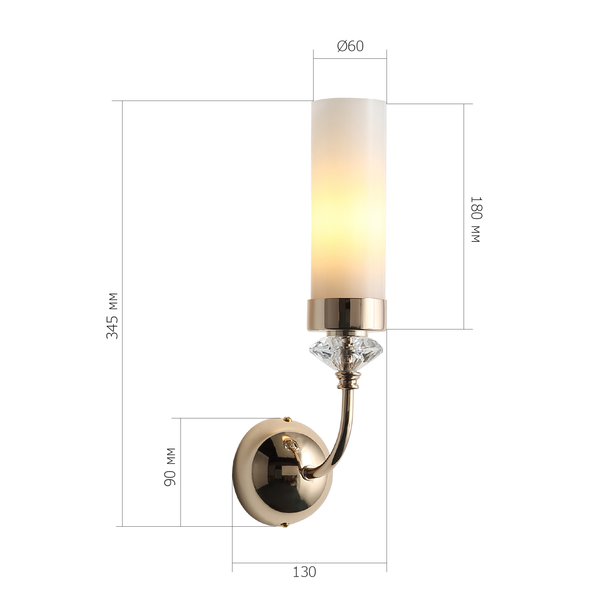 картинка SL1402.251.01 Светильник настенный ST-Luce ЭЛЕГРА от магазина pro-decor.kz