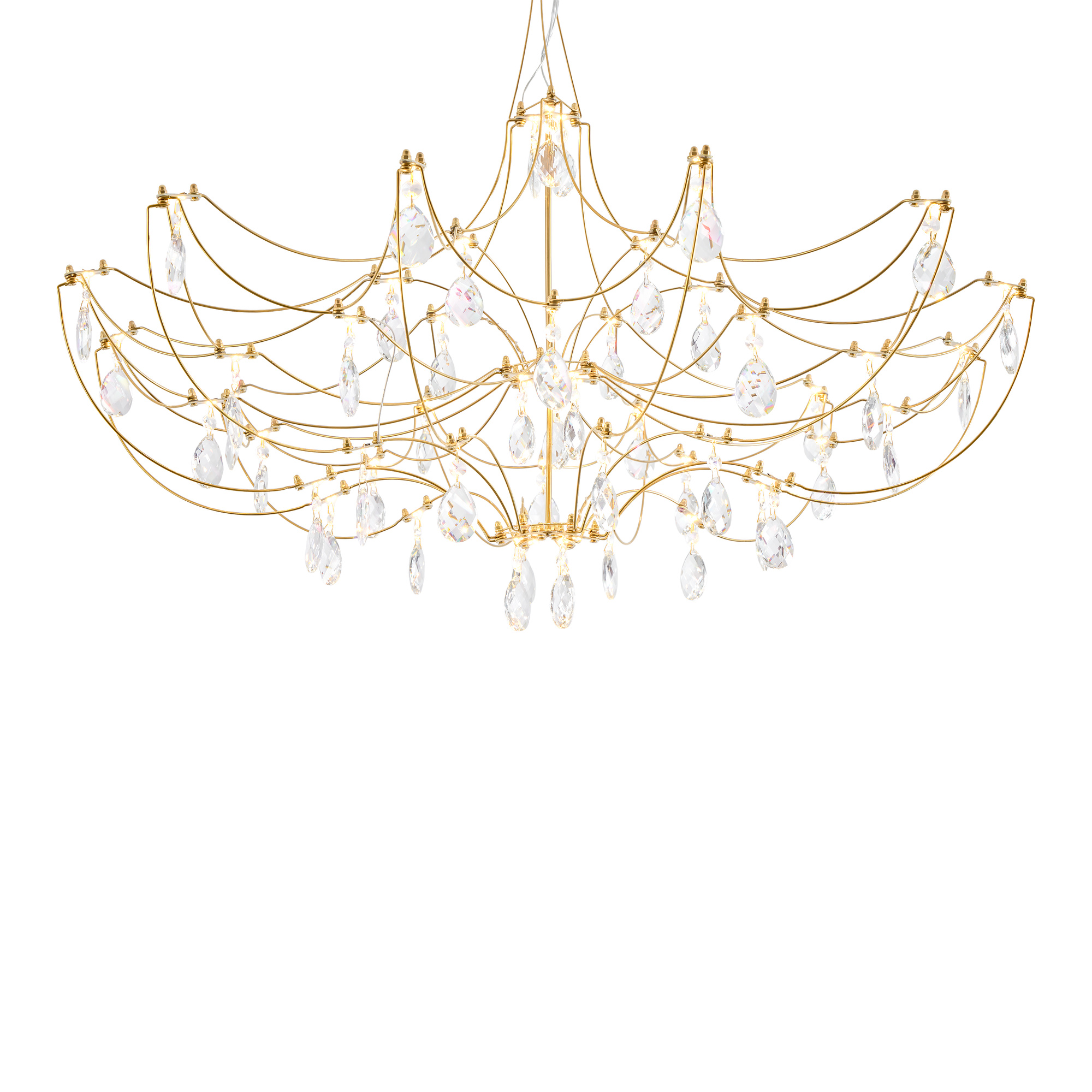 картинка Люстра Freya FR6138PL-L30BS Amela от магазина pro-decor.kz