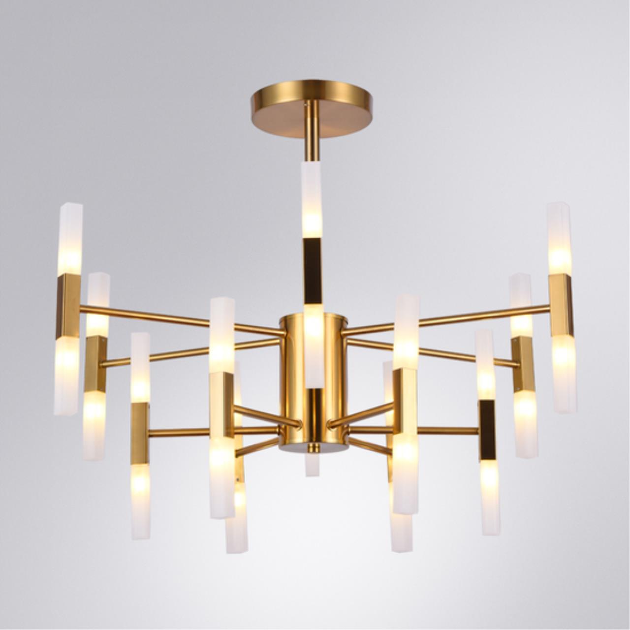 картинка Потолочный светильник Arte Lamp RAMONA A7410PL-24PB магазин pro-decor.kz являющийся официальным дистрибьютором в Казахстане картинка Потолочный светильник Arte Lamp RAMONA A7410PL-24PB от магазина pro-decor.kz