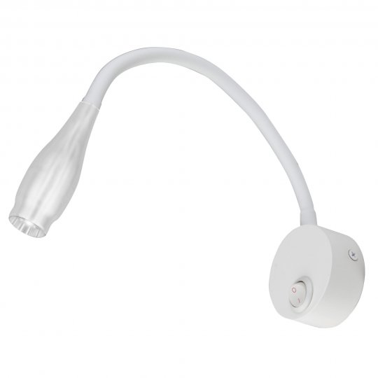 картинка ULT-F22-3W/4000K IP20 WHITE Светильник светодиодный настенный гибкий от магазина pro-decor.kz