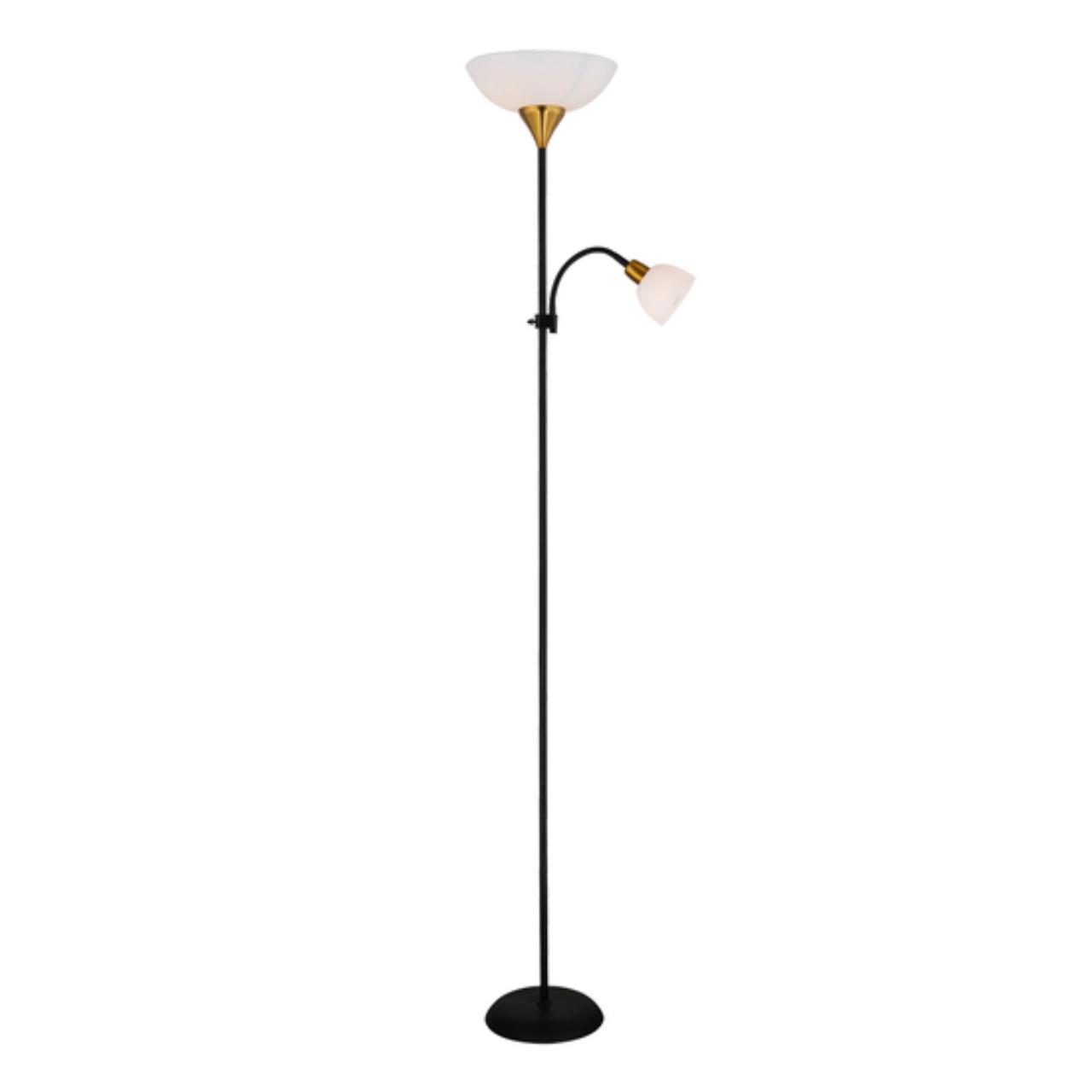 картинка Торшер Arte Lamp Duetto A9569PN-2BK магазин pro-decor.kz являющийся официальным дистрибьютором в Казахстане картинка Торшер Arte Lamp Duetto A9569PN-2BK от магазина pro-decor.kz