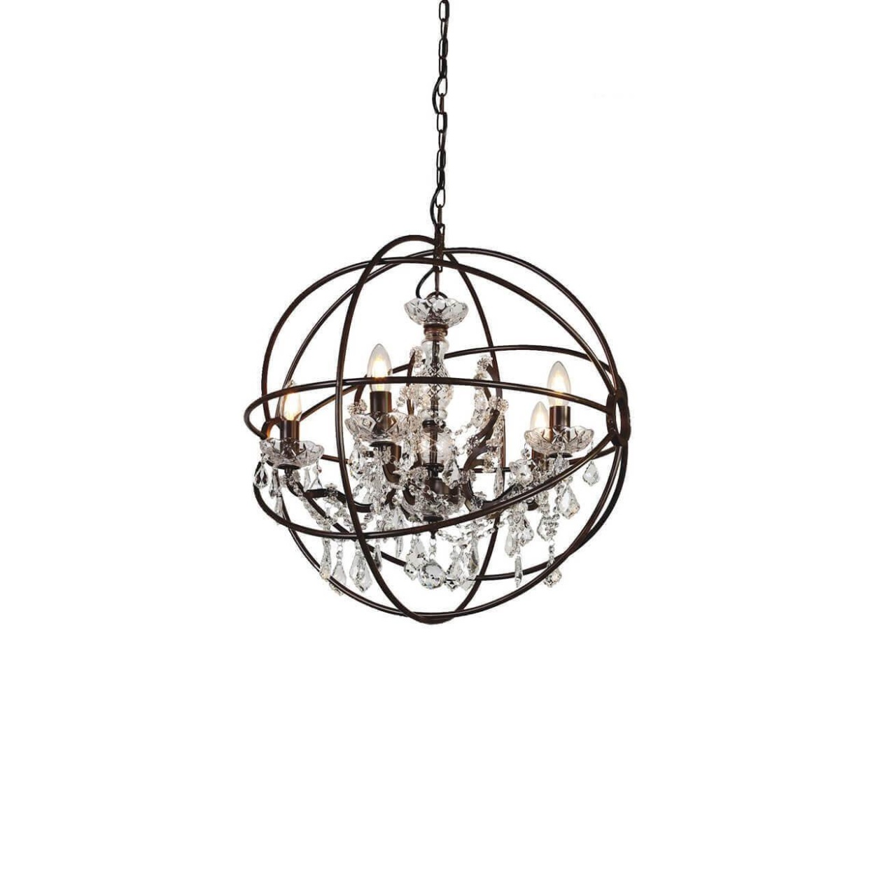 картинка Подвесная люстра Favourite Orbit 1834-5P от магазина pro-decor.kz