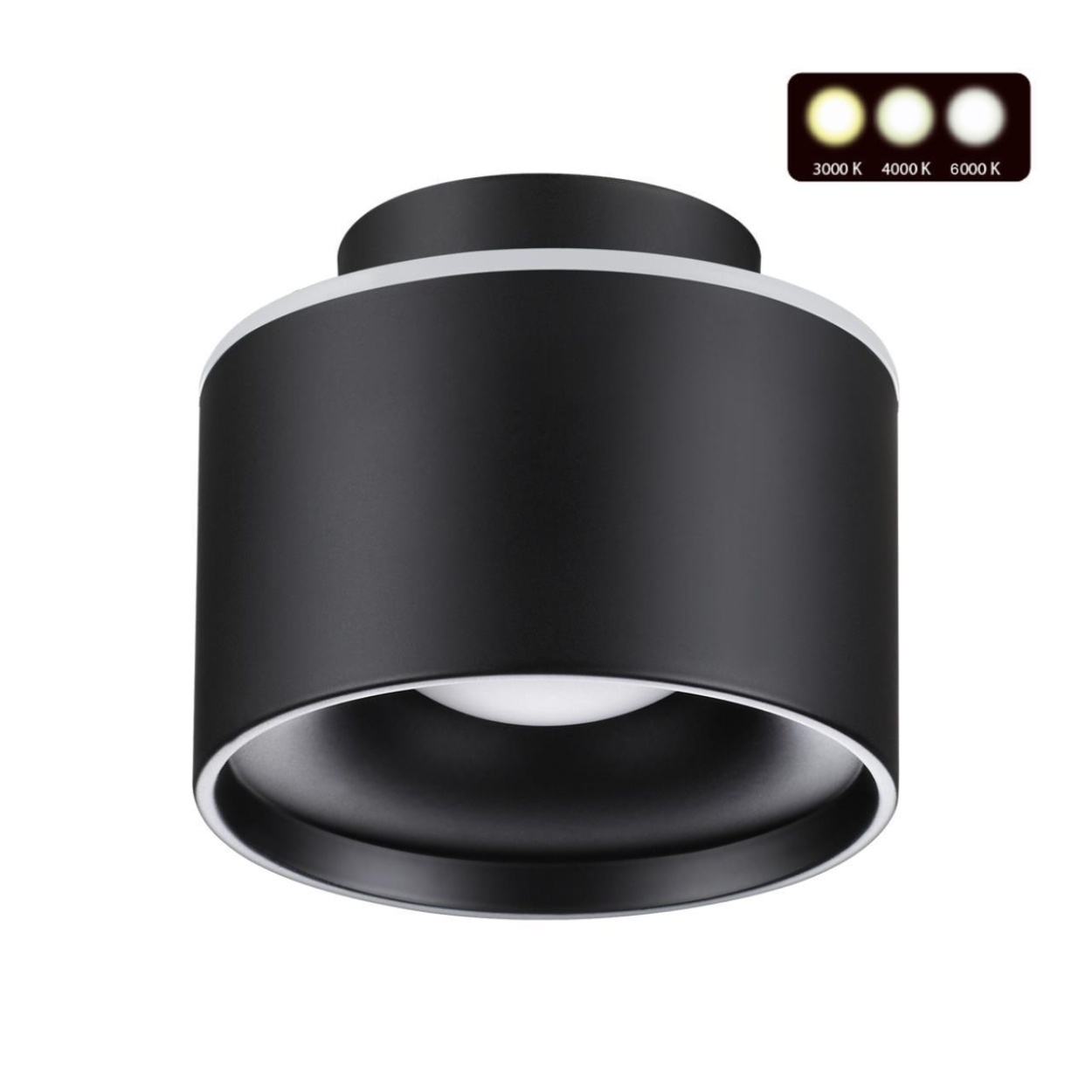 картинка Потолочный светодиодный светильник Novotech Over Giro 358971 от магазина pro-decor.kz