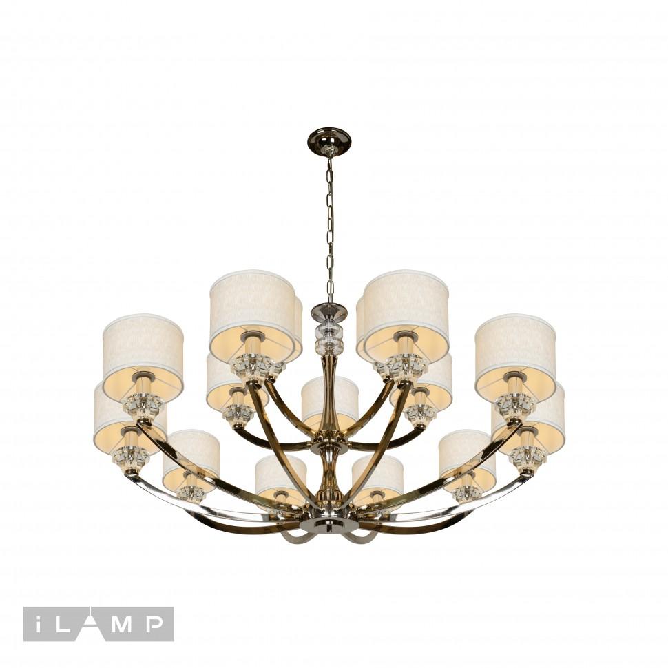 картинка Подвесная люстра iLamp Oxford 85175/10+5 CR от магазина pro-decor.kz