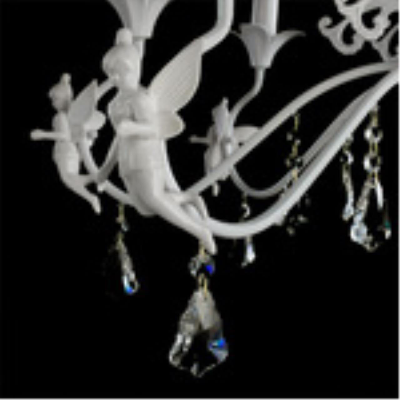 картинка Подвесная люстра Arte Lamp Angelina A5349LM-8WH от магазина pro-decor.kz