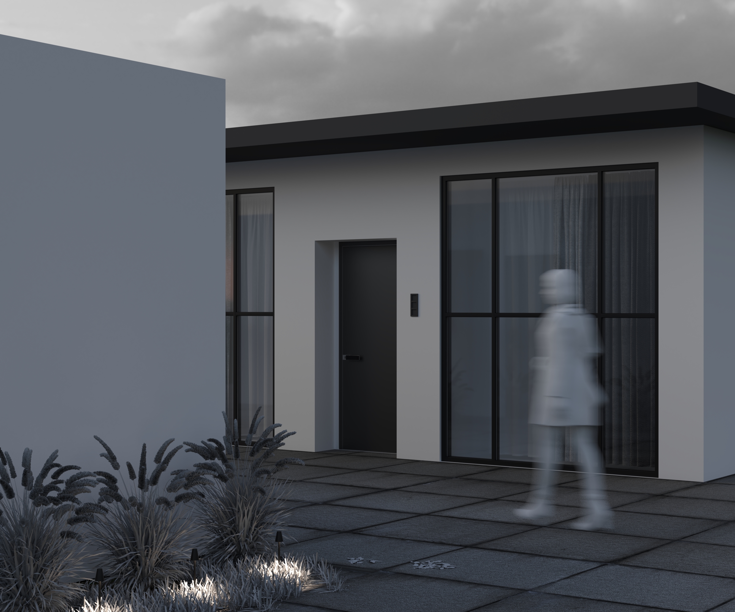 картинка Ландшафтный светильник Outdoor O504FL-L1B3K CANE магазин pro-decor.kz являющийся официальным дистрибьютором в Казахстане картинка Ландшафтный светильник Outdoor O504FL-L1B3K CANE от магазина pro-decor.kz