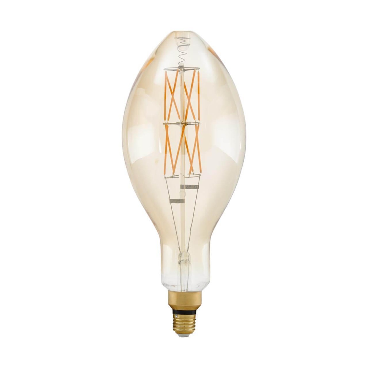 картинка Лампа светодиодная филаментная диммируемая Eglo E27 8W 2100К янтарь 11685 от магазина pro-decor.kz