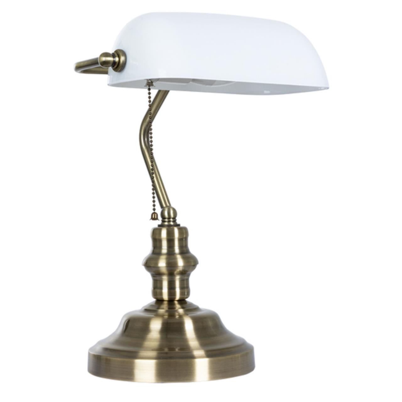 картинка Настольная лампа Arte Lamp Banker A2493LT-1AB от магазина pro-decor.kz
