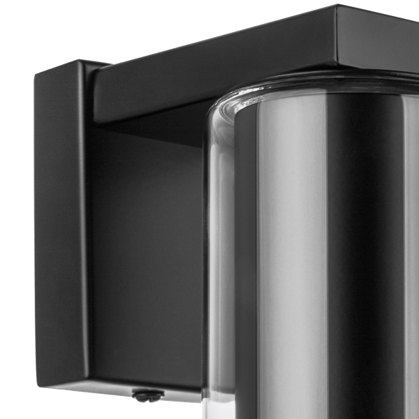 картинка 756617 Настенный светильник CILINO 1х40W GU10 BLACK магазин pro-decor.kz являющийся официальным дистрибьютором в Казахстане картинка 756617 Настенный светильник CILINO 1х40W GU10 BLACK от магазина pro-decor.kz