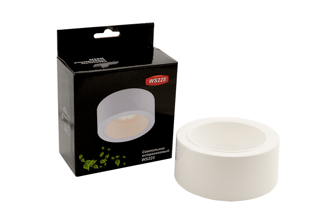 картинка Светильник накладной GX53 бел от магазина pro-decor.kz