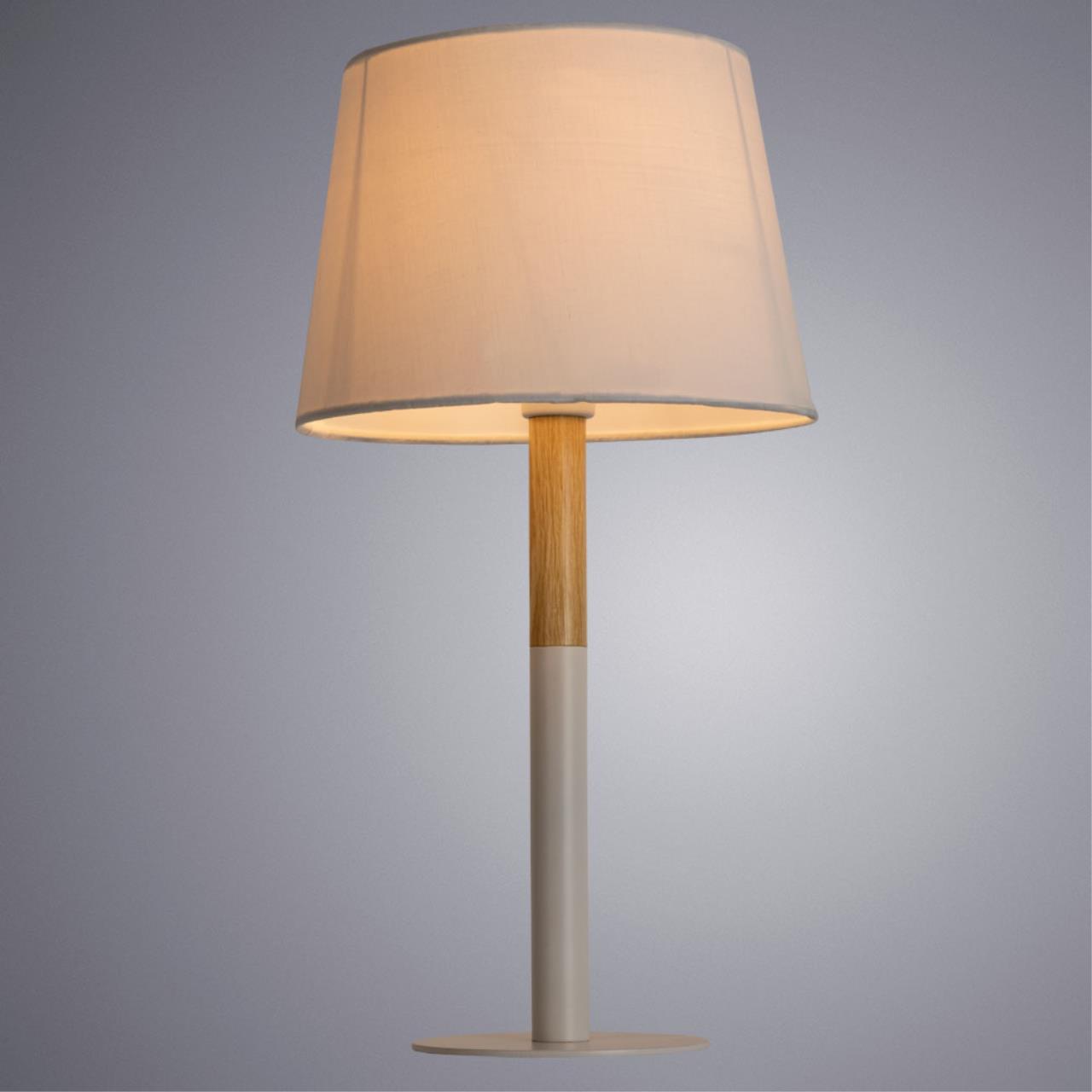 картинка Настольная лампа Arte Lamp Connor A2102LT-1WH от магазина pro-decor.kz