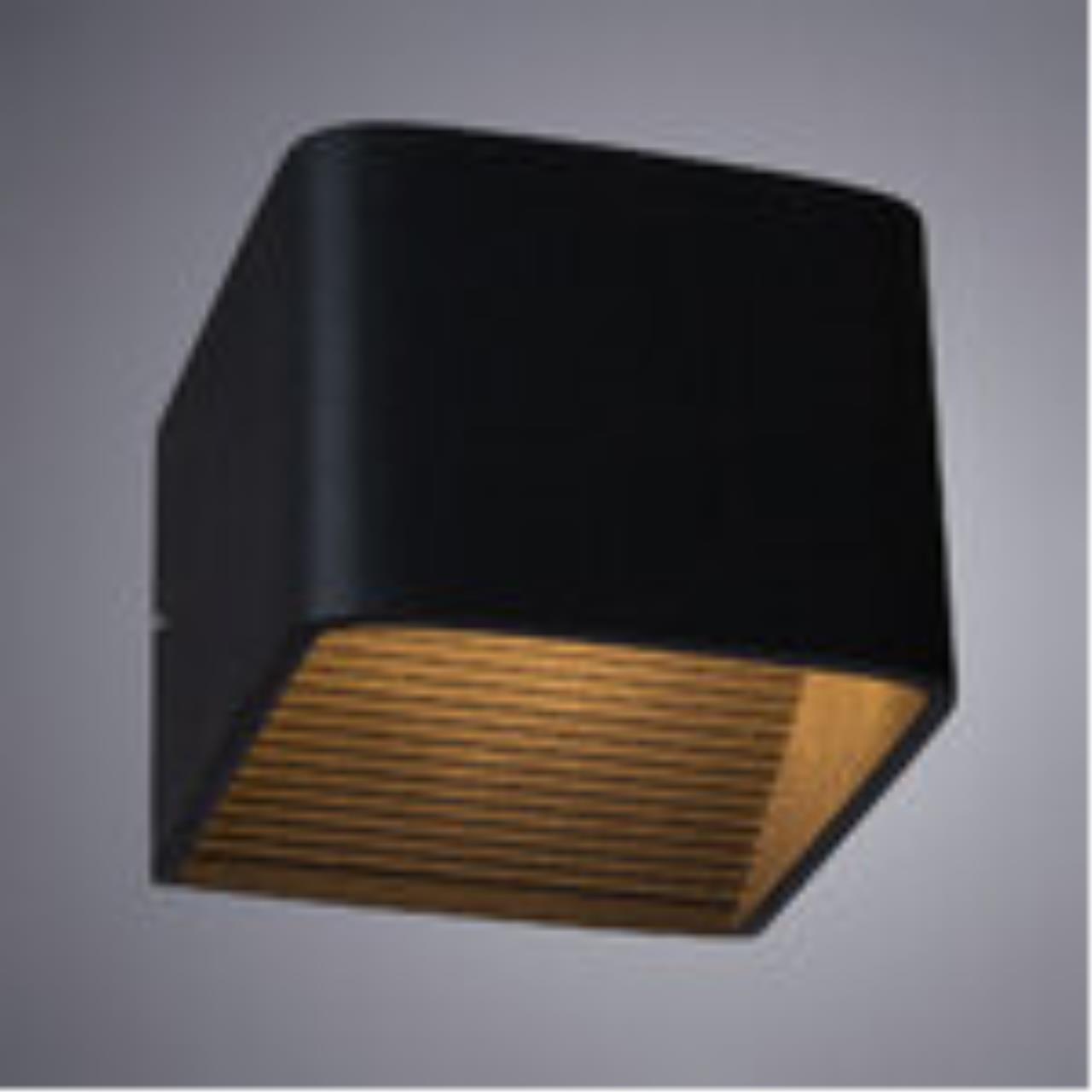картинка Настенный светодиодный светильник Arte Lamp Scatola A1423AP-1BK от магазина pro-decor.kz