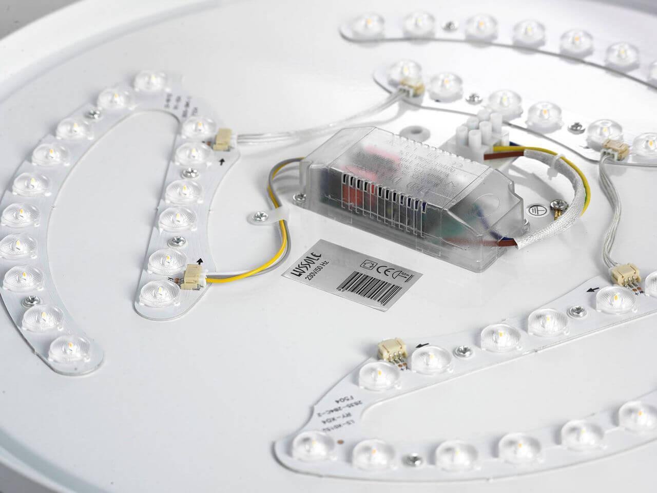 картинка Потолочный светодиодный светильник Lussole Lgo Moonlight LSP-8310 от магазина pro-decor.kz