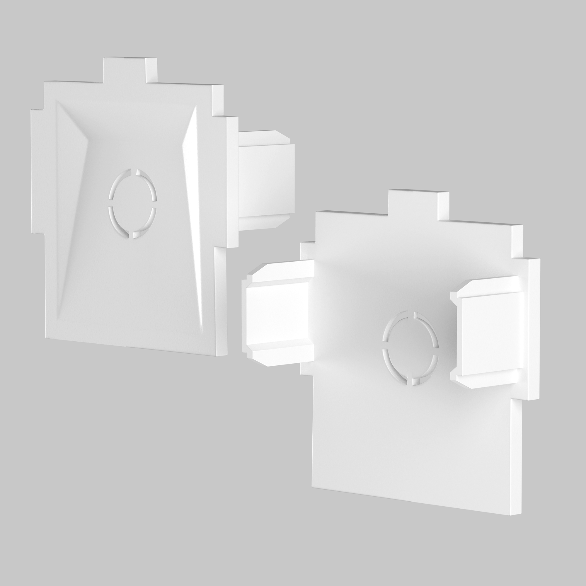 картинка Комплектующие для встраиваемой трековой системы Technical TRA084EC-12W от магазина pro-decor.kz