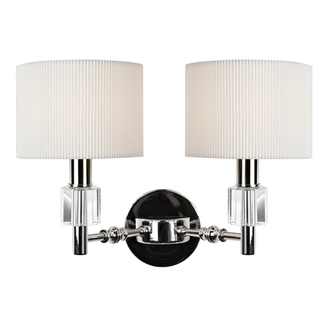 картинка Бра iLamp Alexa W2404-2 Nickel от магазина pro-decor.kz