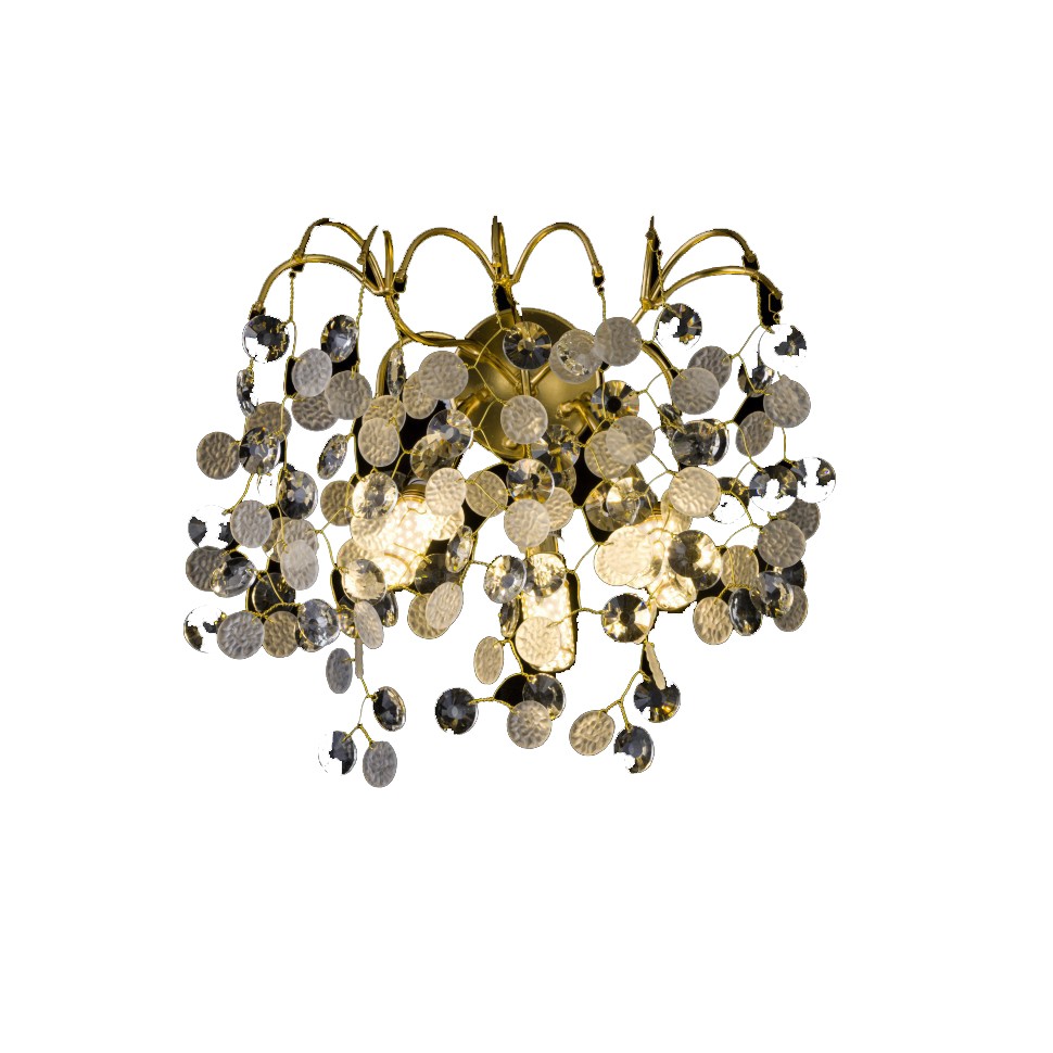 картинка Настенный светильник iLAMP Savage W7204-3 GD магазин pro-decor.kz являющийся официальным дистрибьютором в Казахстане картинка Настенный светильник iLAMP Savage W7204-3 GD от магазина pro-decor.kz