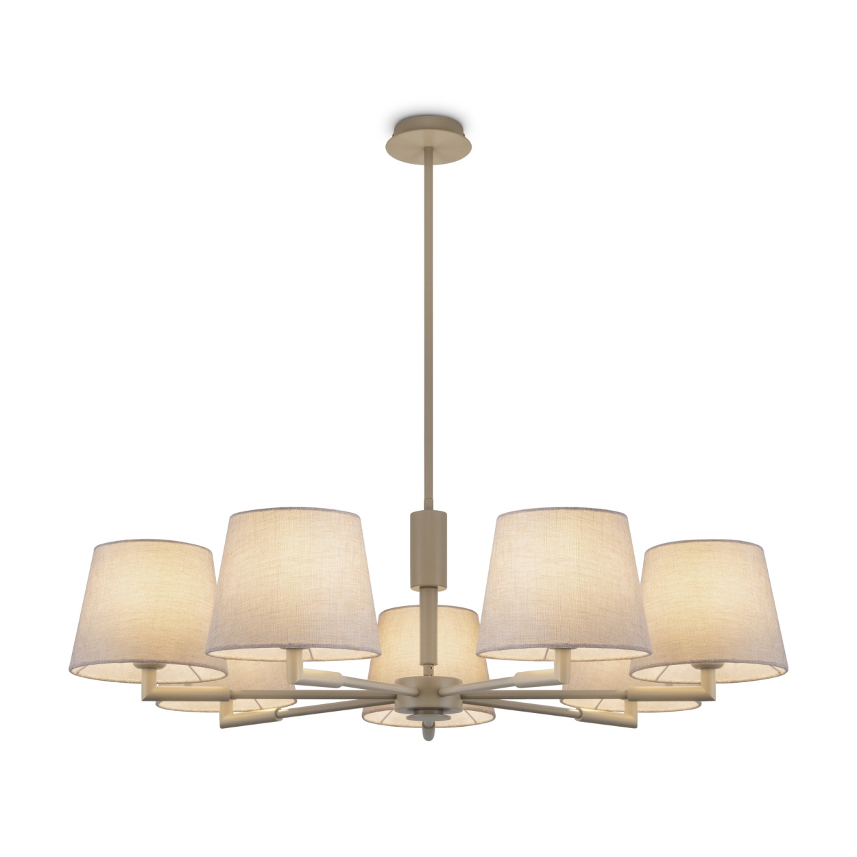 картинка Люстра Freya FR2057PL-07BG BUTLER от магазина pro-decor.kz