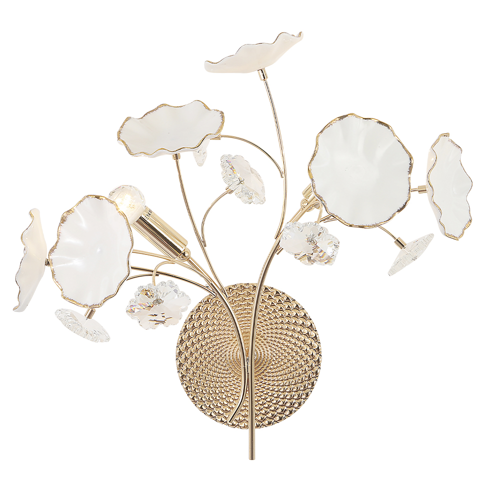 картинка Настенный светильник MARGO AP2 Crystal Lux 2370/402 от магазина pro-decor.kz