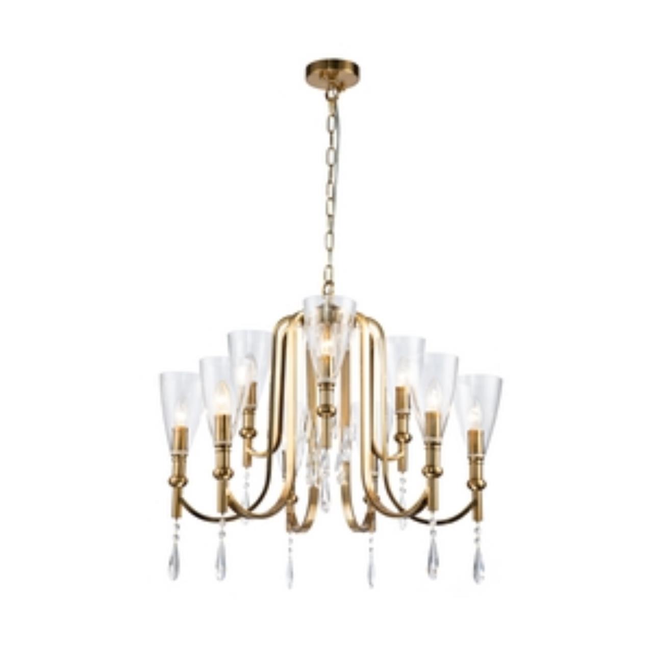 картинка Подвесная люстра Favourite Lyra 2968-9P от магазина pro-decor.kz