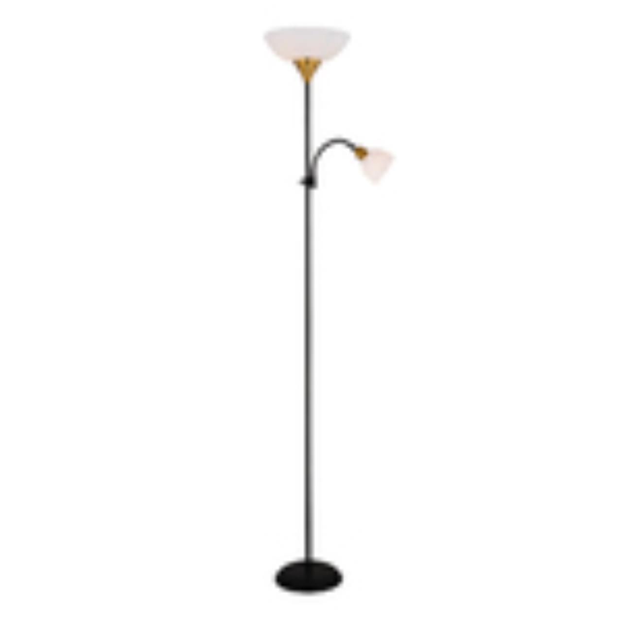 картинка Торшер Arte Lamp Duetto A9569PN-2BK магазин pro-decor.kz являющийся официальным дистрибьютором в Казахстане картинка Торшер Arte Lamp Duetto A9569PN-2BK от магазина pro-decor.kz