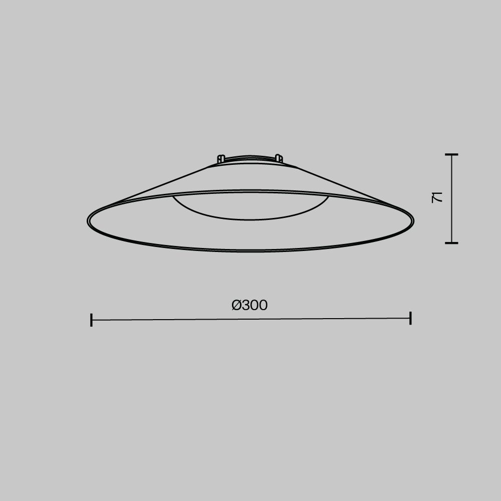 картинка Подвесной светильник Technical TR127B-12W3K-W от магазина pro-decor.kz