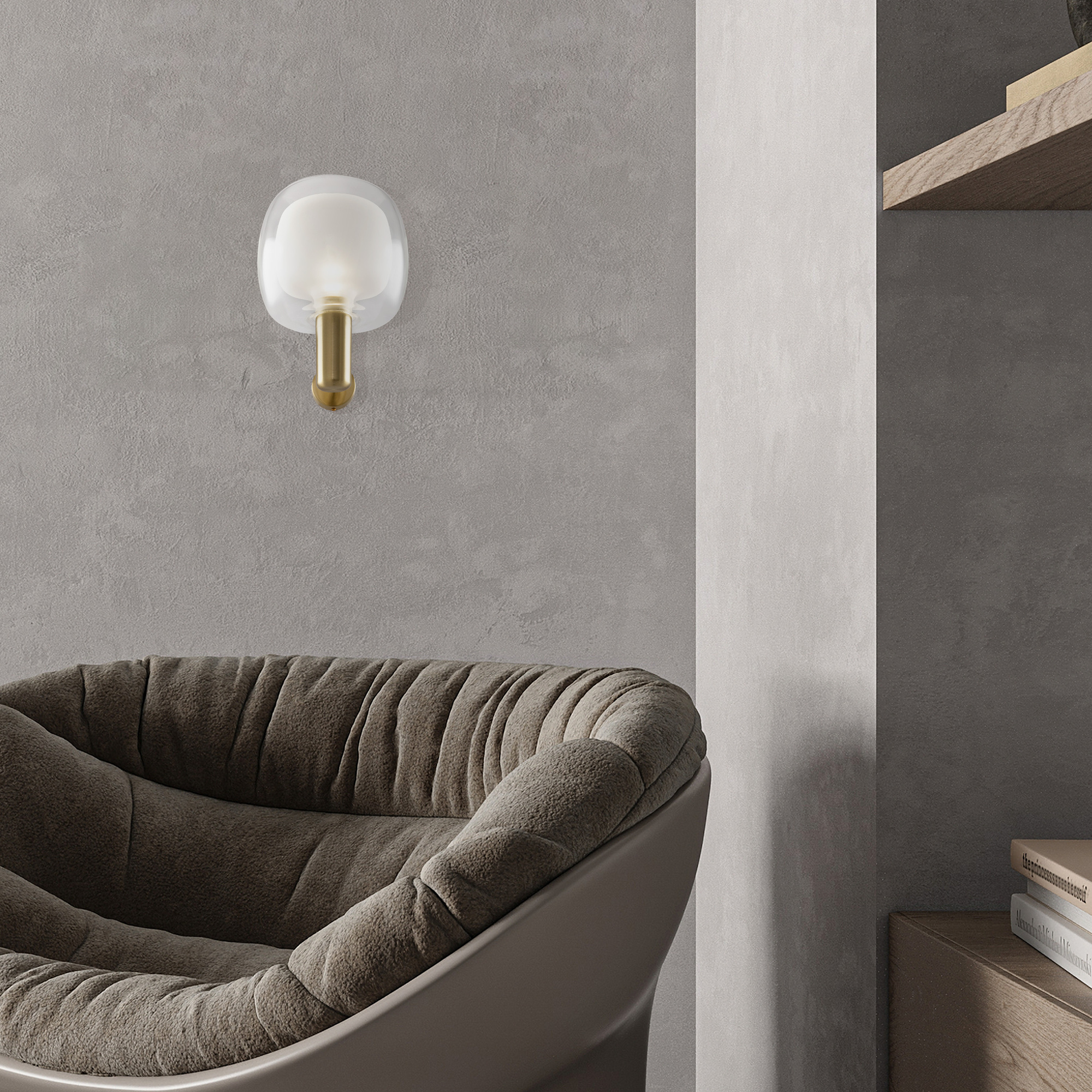 картинка Настенный светильник (бра) Maytoni MOD411WL-01G от магазина pro-decor.kz