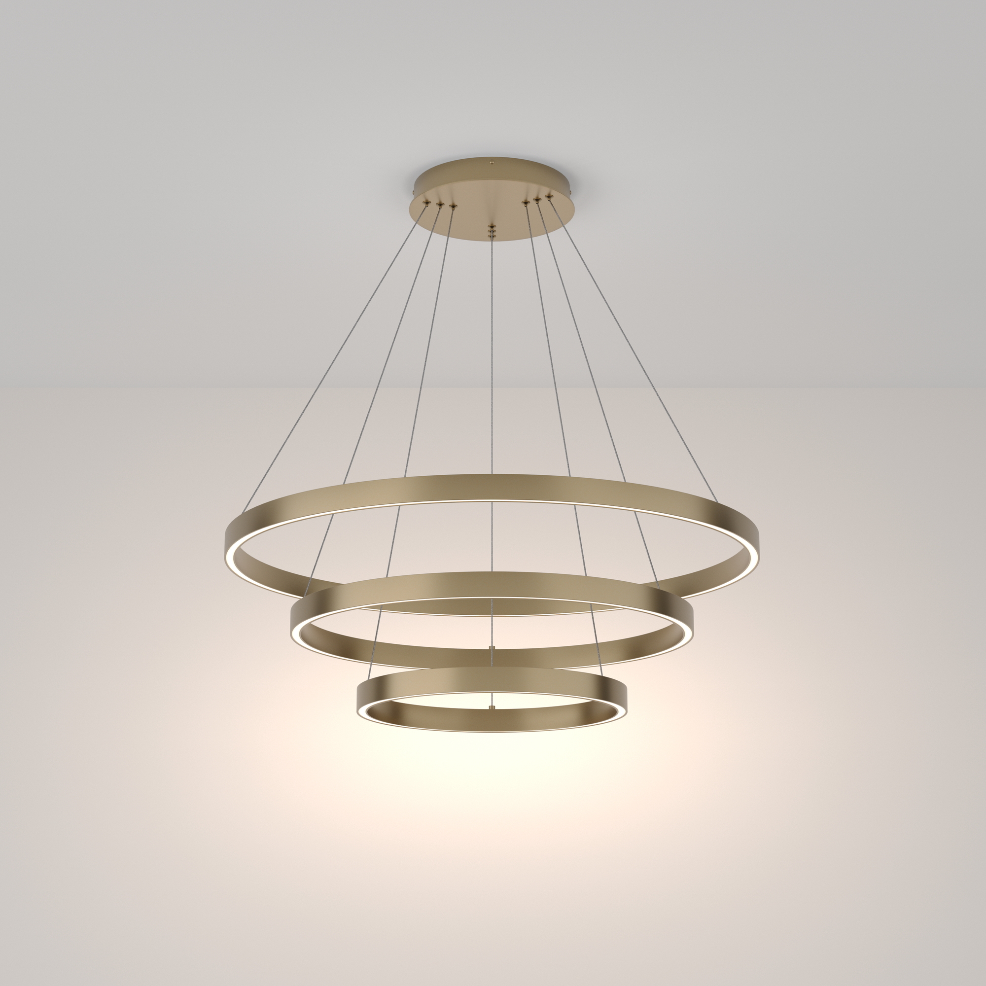 картинка Подвесной светодиодный светильник Maytoni Rim MOD058PL-L100BS4K от магазина pro-decor.kz