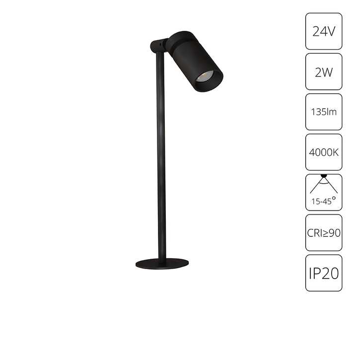 картинка Светильник витринный Arte Lamp PRESTO A6194LT-1BK от магазина pro-decor.kz