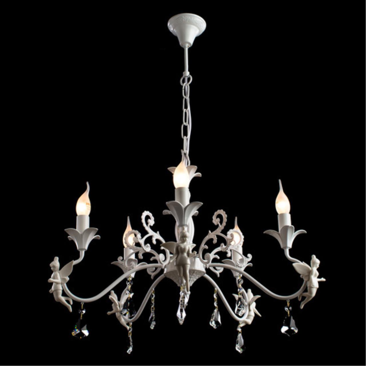 картинка Подвесная люстра Arte Lamp Angelina A5349LM-5WH от магазина pro-decor.kz