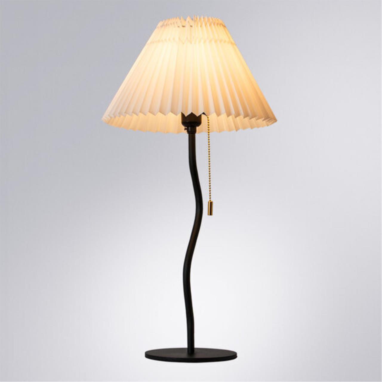 картинка Декоративная настольная лампа Arte Lamp AGATHA A5069LT-1BK от магазина pro-decor.kz