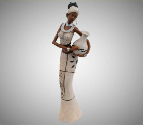 картинка Статуэтка African Lady H-250 41083 магазин pro-decor.kz являющийся официальным дистрибьютором в Казахстане картинка Статуэтка African Lady H-250 41083 от магазина pro-decor.kz
