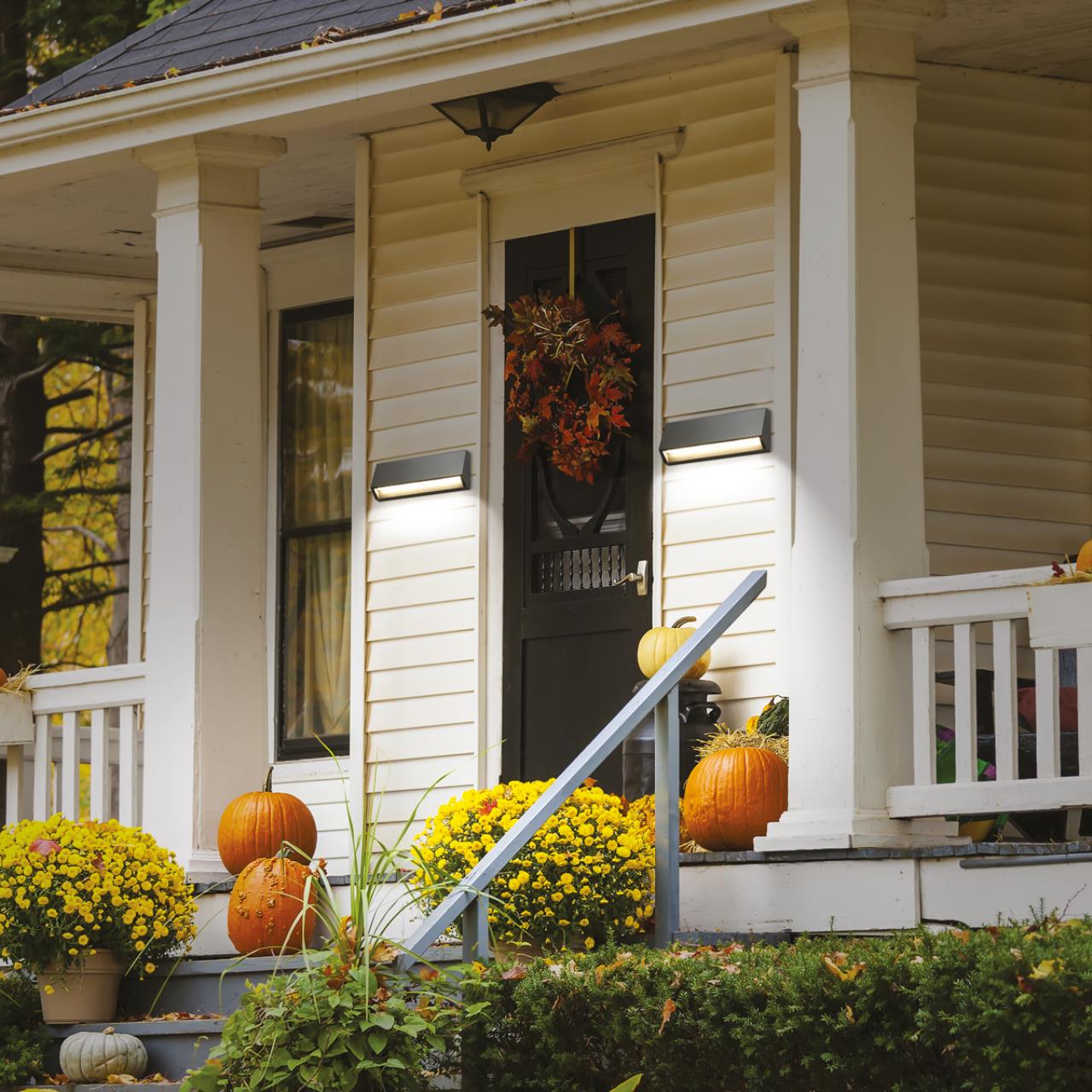 картинка Уличный настенный светодиодный светильник Novotech Street Kaimas 357418 от магазина pro-decor.kz