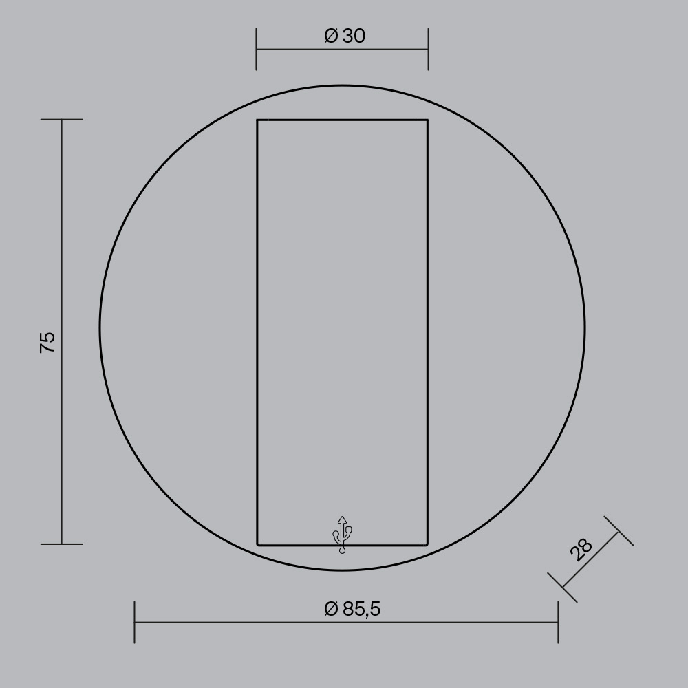 картинка Настенный светильник (бра) Technical C081WL-L3BBS3K от магазина pro-decor.kz