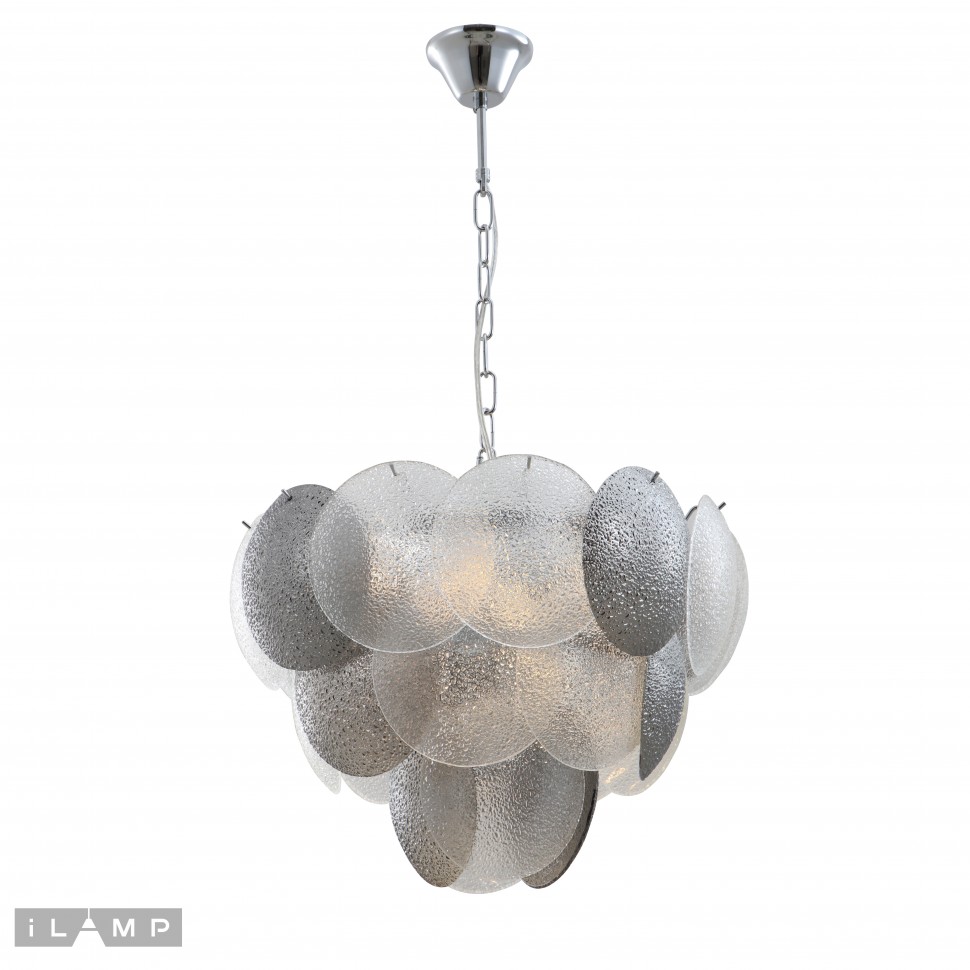 картинка Светильник подвесной iLamp Rivoli 15617-9 CR+MULT от магазина pro-decor.kz