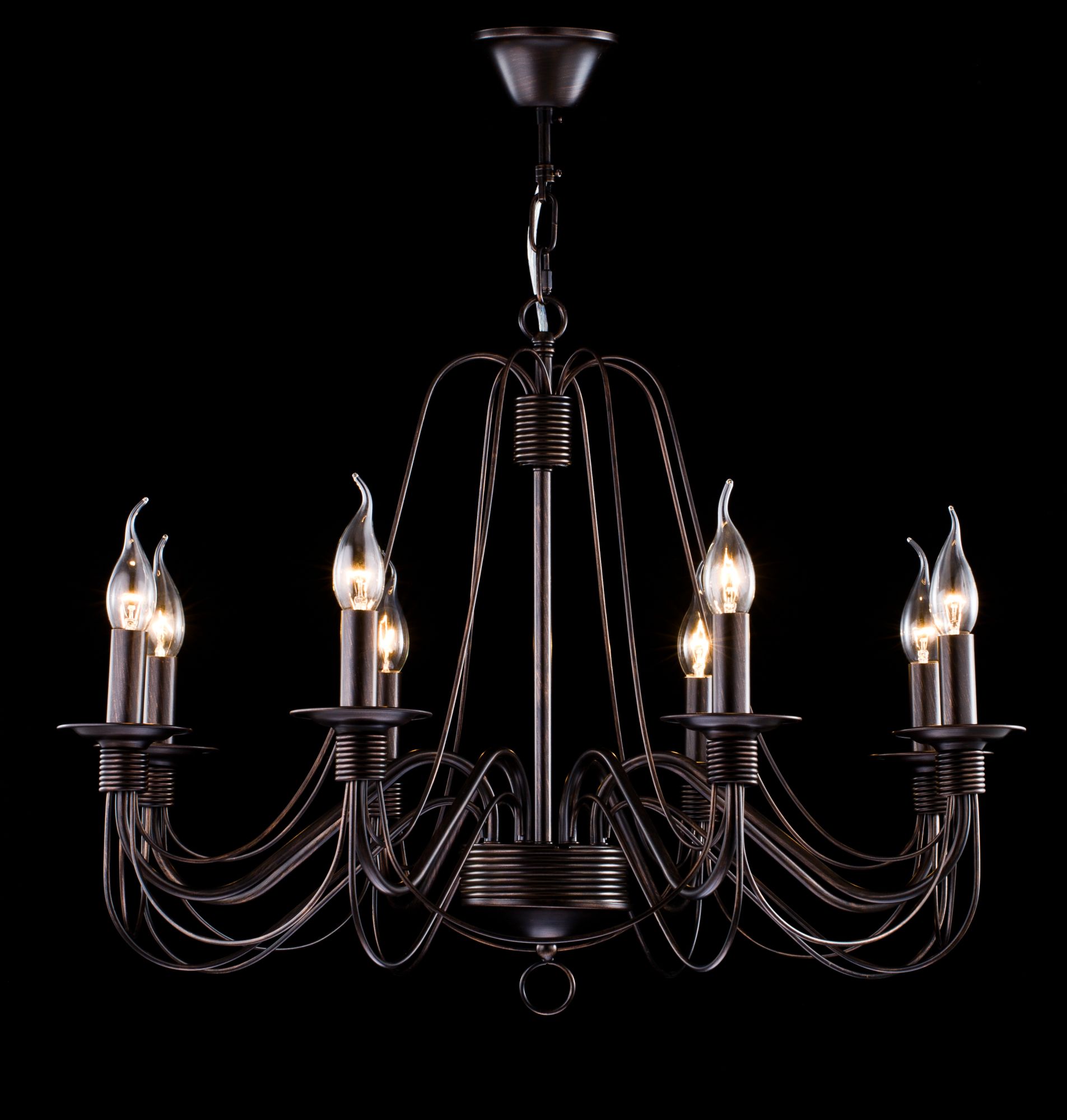 картинка Подвесная люстра Freya Velia FR2046-PL-08-BR от магазина pro-decor.kz