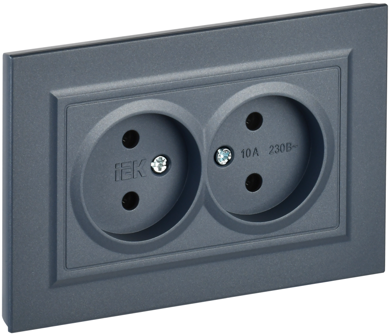 картинка BRITE Роз. 2-я без з/к/ш 10А в сб. РС12-2-БрМ мар. IEK от магазина pro-decor.kz