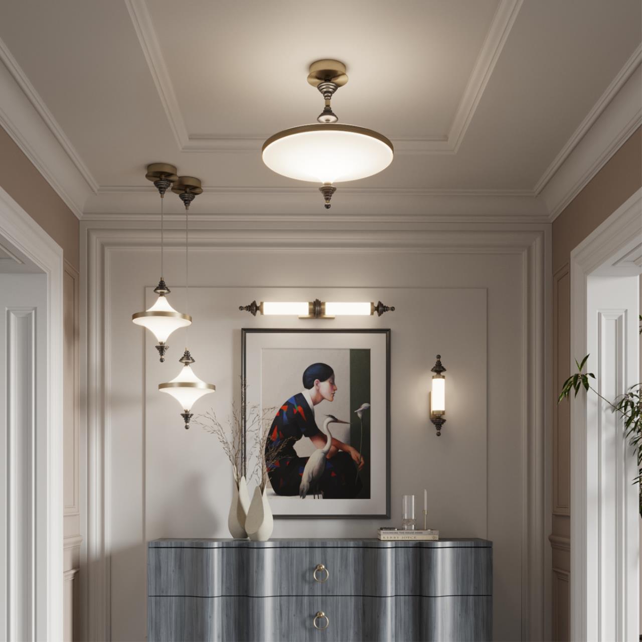 картинка 5404/23L Odeon Light  Подвесной светильник ULA от магазина pro-decor.kz