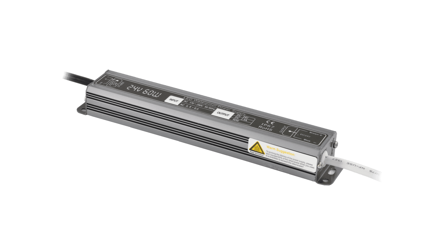 картинка MINI Al Блок питания TPW, 60 W Влагозащитный, 24 V от магазина pro-decor.kz