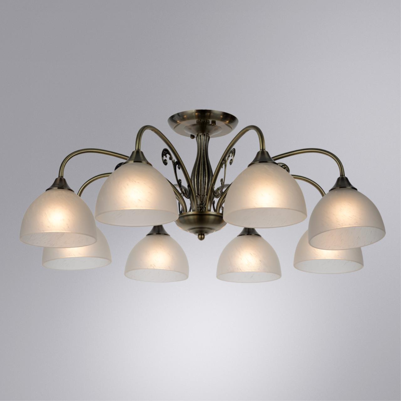 картинка Потолочная люстра Arte Lamp Spica A3037PL-8AB от магазина pro-decor.kz