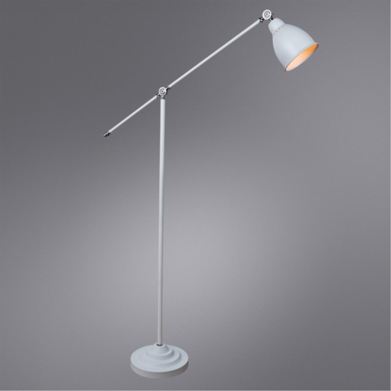картинка Торшер Arte Lamp Braccio A2054PN-1WH от магазина pro-decor.kz