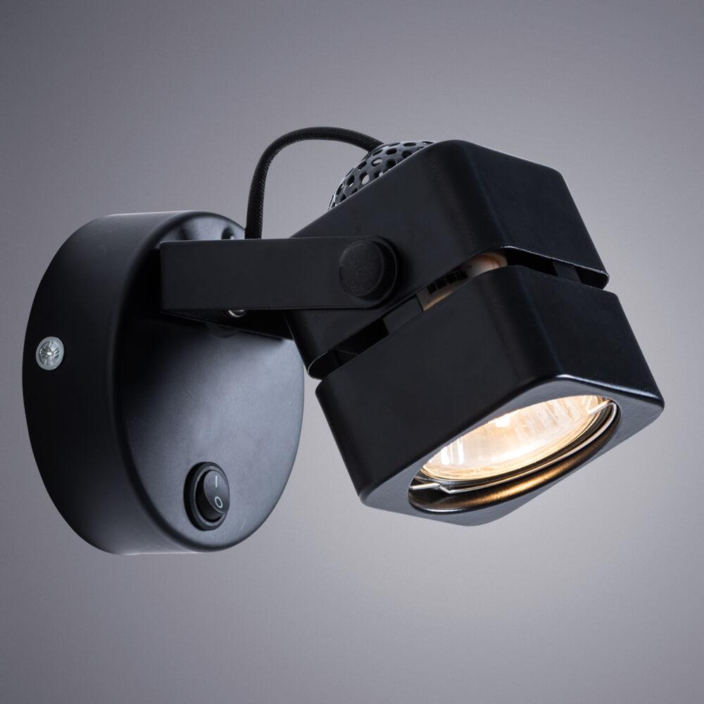 картинка Настенный светильник Arte Lamp A1315AP-1BK от магазина pro-decor.kz