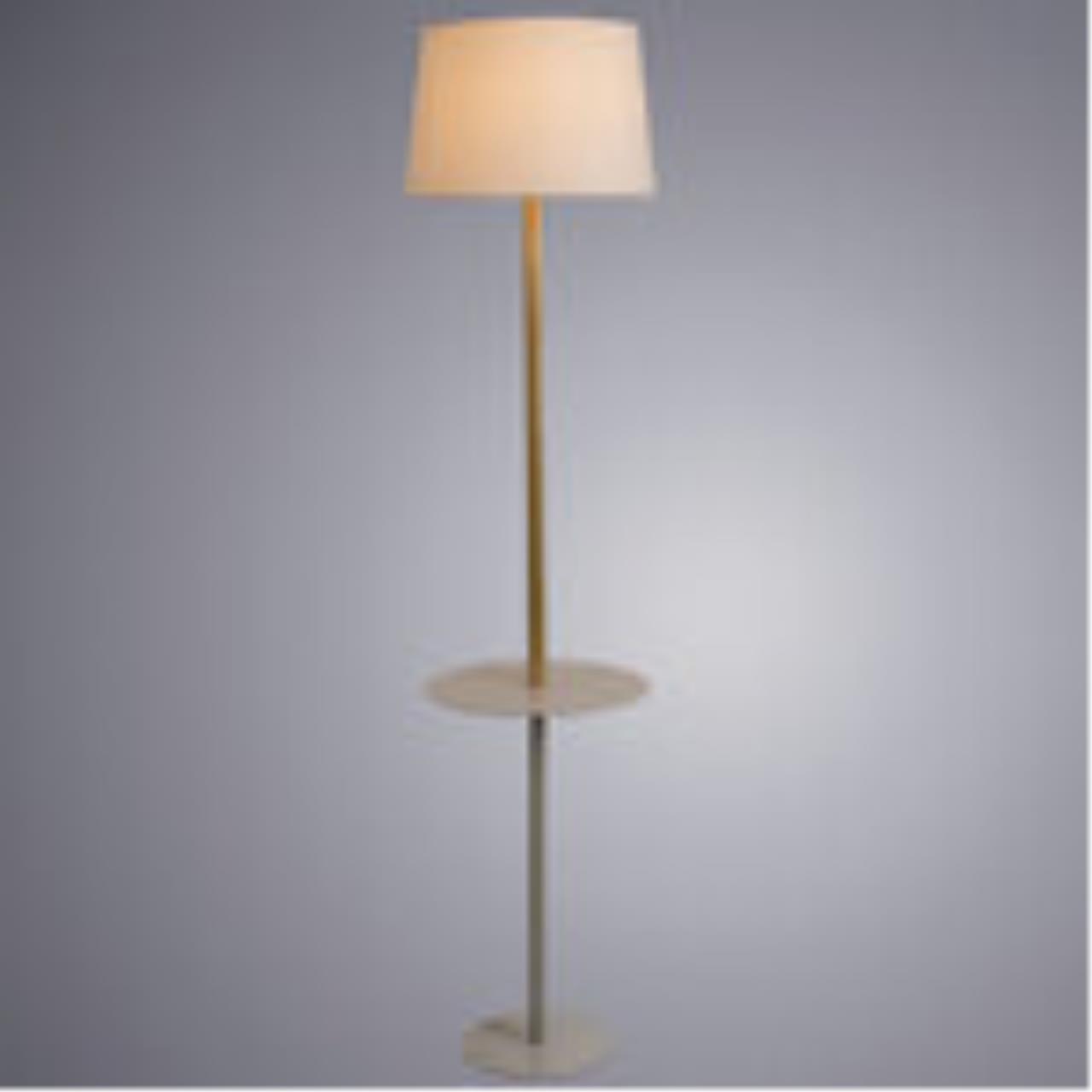 картинка Торшер Arte Lamp Connor A2102PN-1WH от магазина pro-decor.kz